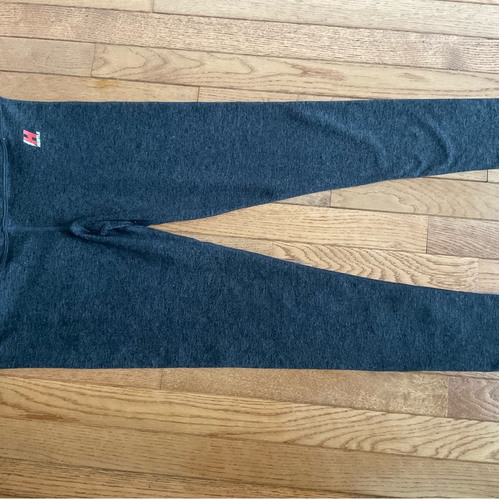 Homage Hustle Gray Workout Athletic Leggings Sz XL